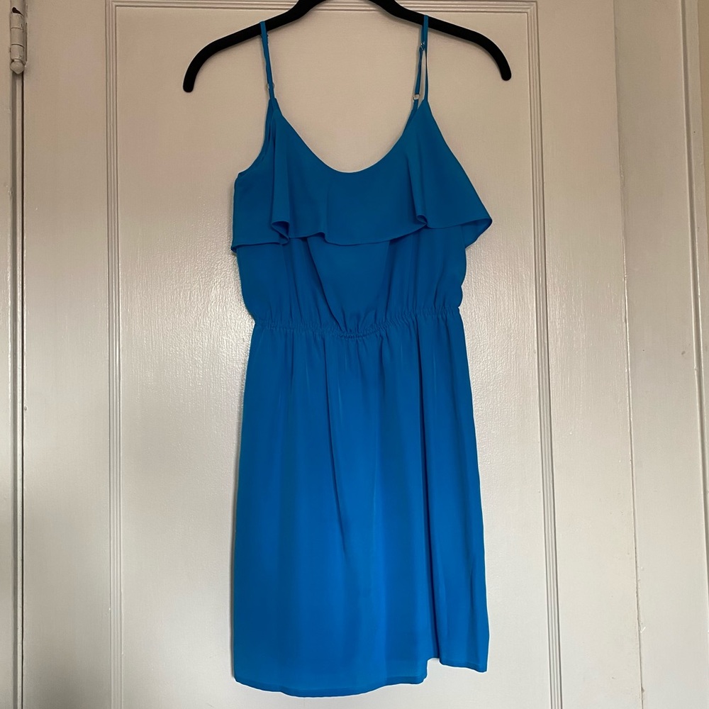 BCBG BLUE DRESS